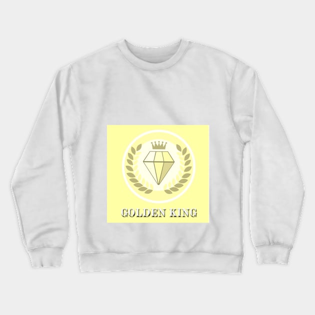 golden king Crewneck Sweatshirt by abdoabdo